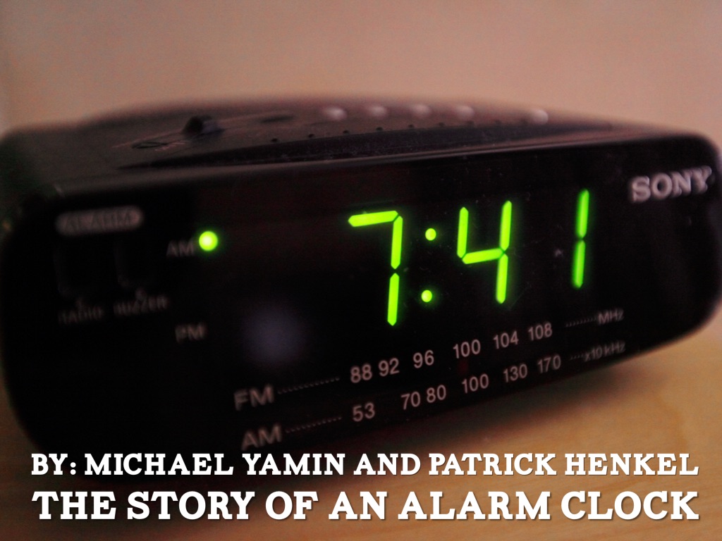 Copy of alarm clock project