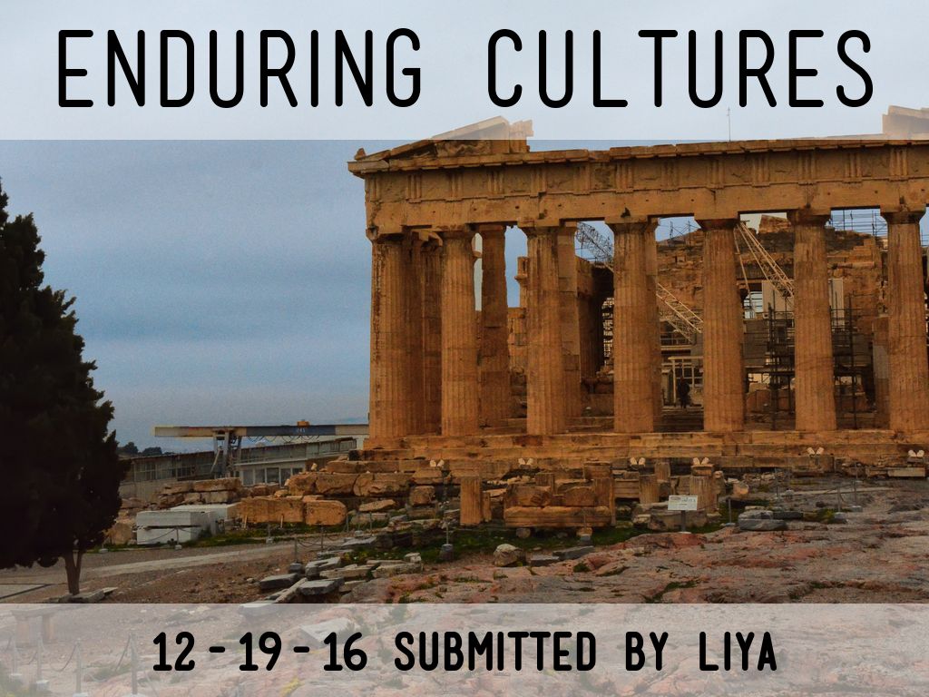 Enduring Cultures