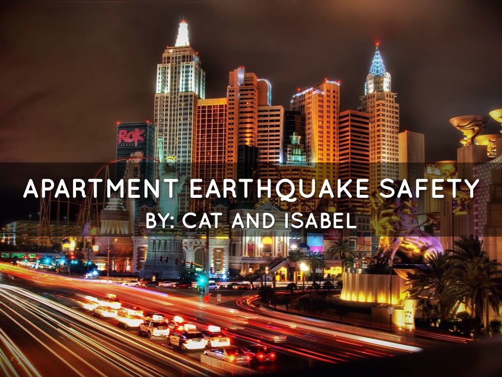 Apartment Safety For Earthquakes by Isabel Stone