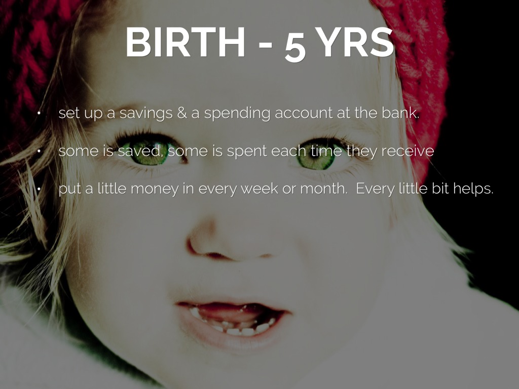 Teach your kids to save money