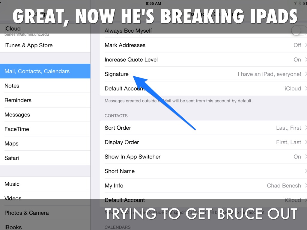 Change Your IPad Email Signature By Chad Benesh change-your-ipad-email-signature-by-chad-benesh