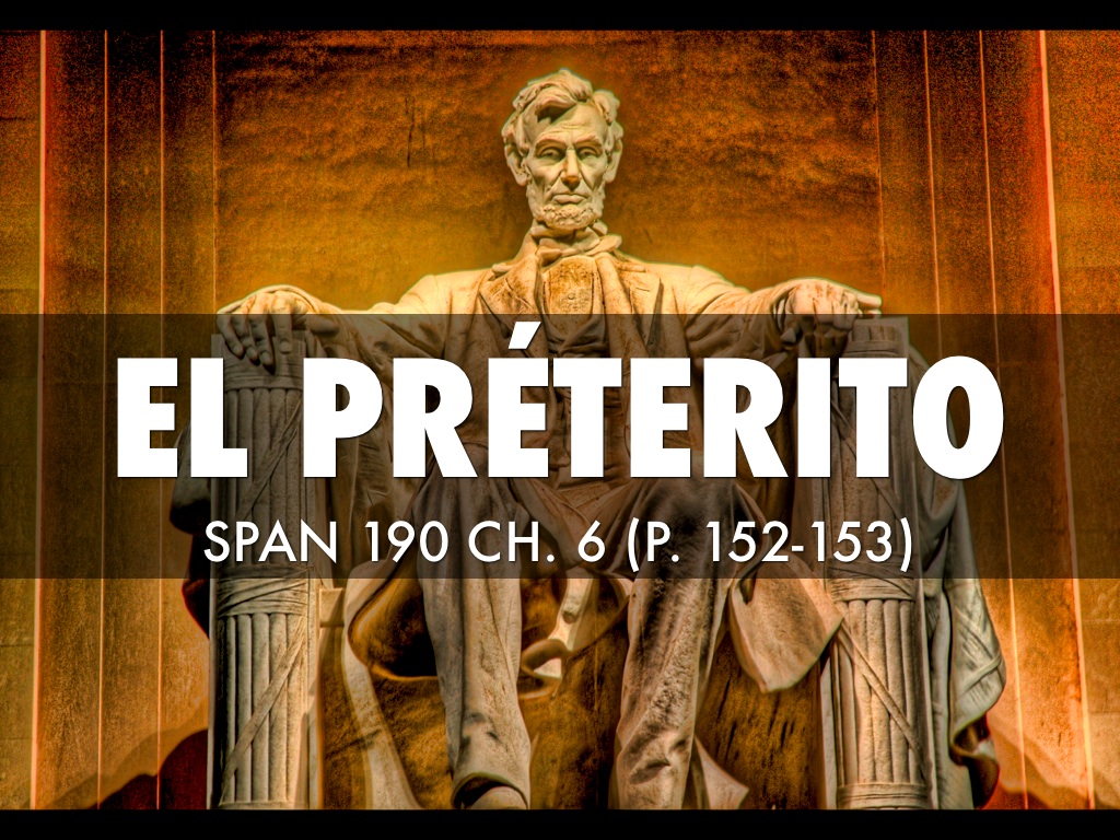 190 Preterite (regular Verbs)