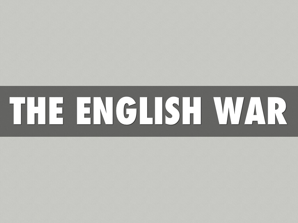 The English War 