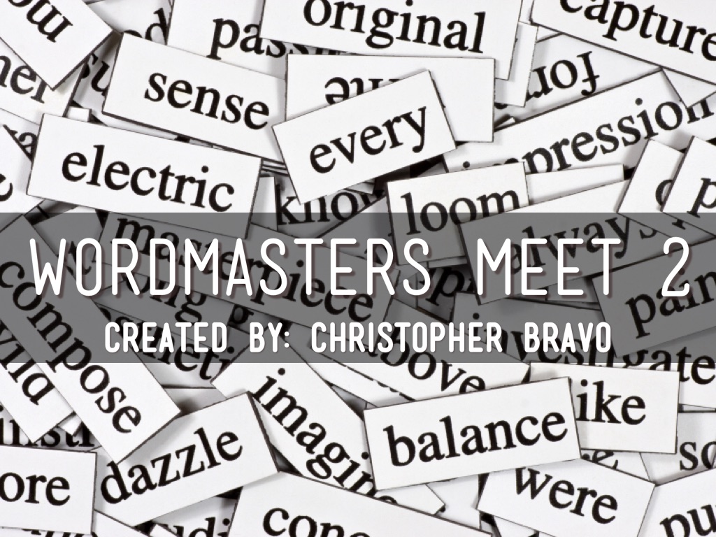 Christopher's WM List #2