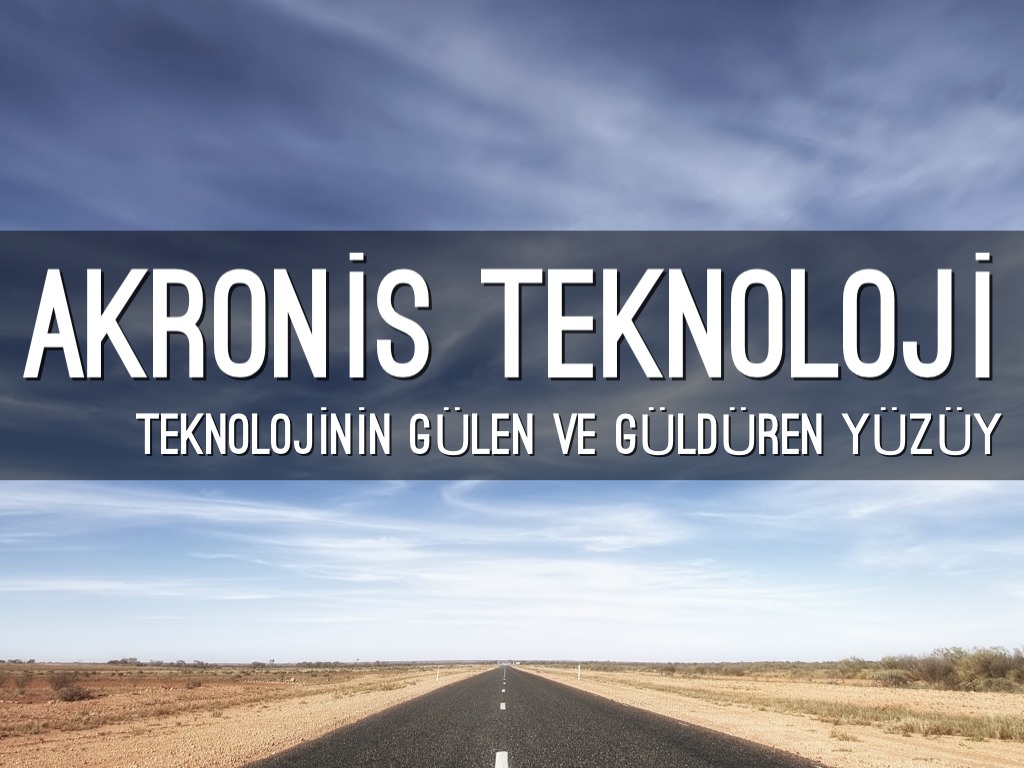 Akronis Teknoloji Hizmetleri