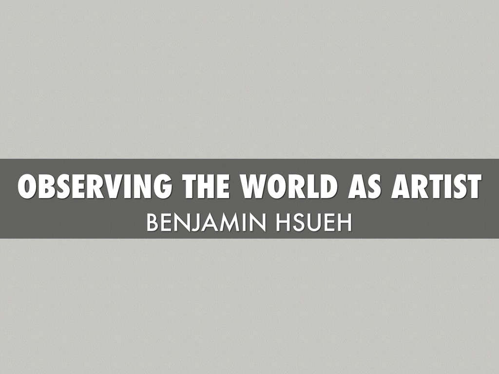 Benjamin Hsueh portfolio 