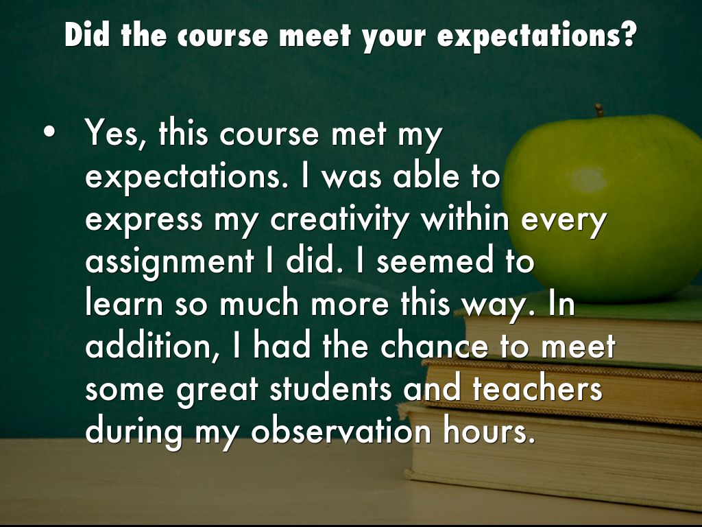 Personal reflection sample image