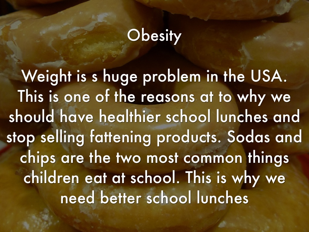 Healthier School Lunch