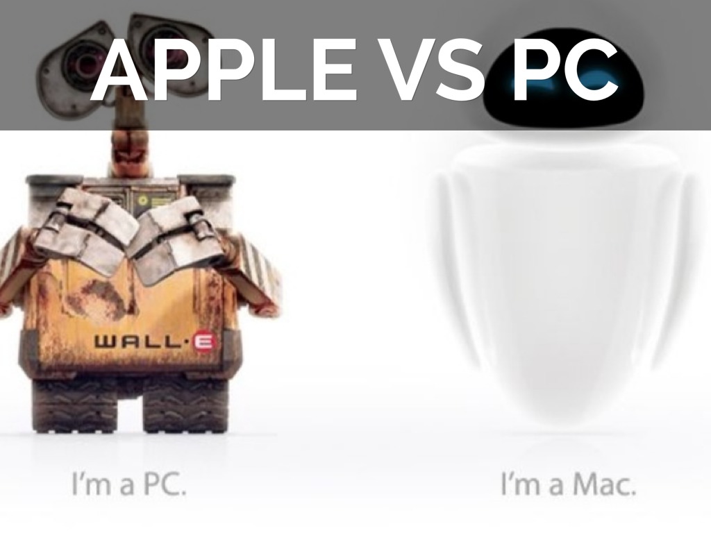 Apple Vs PC by Tea Bourgeois