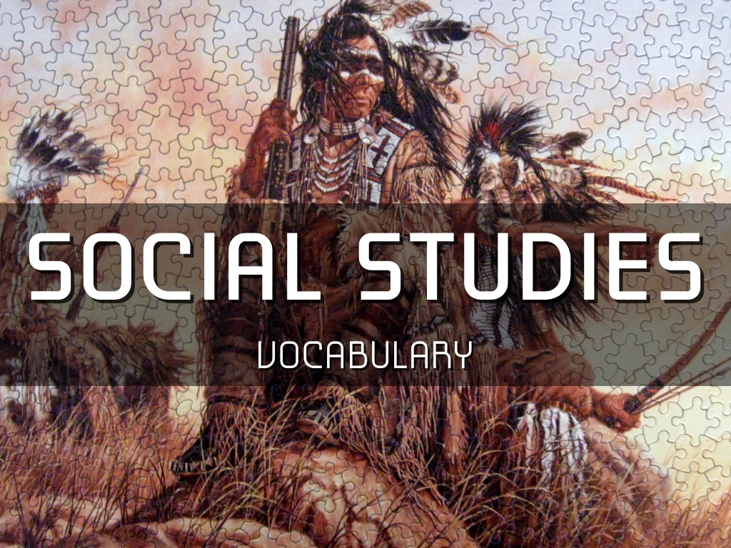 Social Studies-Vocabulary 