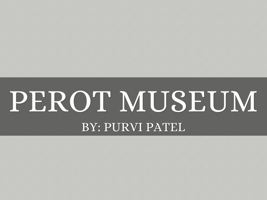 Perot Museum Field Trip