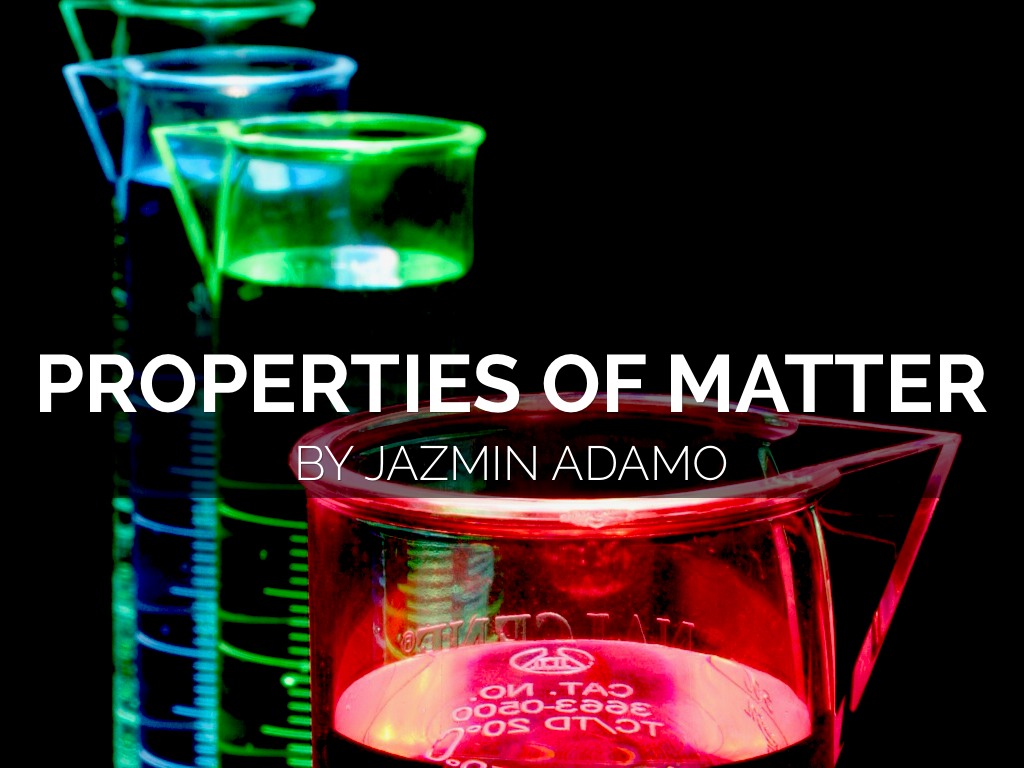 Properties Of Matter