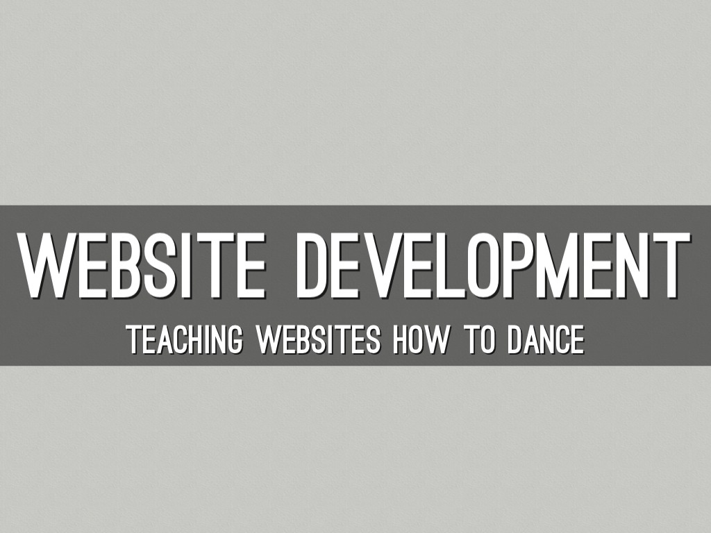 Teaching Websites How To Dance