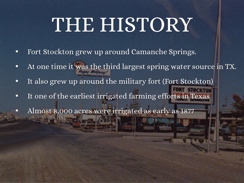 Fort Stockton by Donovan Geise