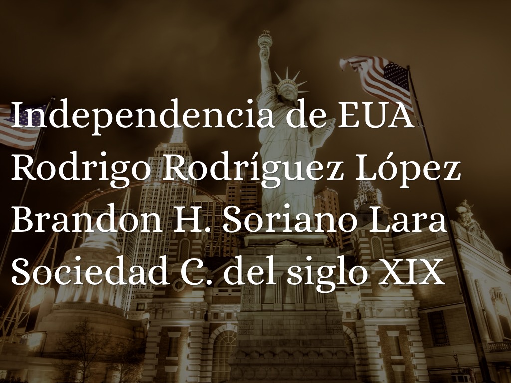 Independencia De EUA