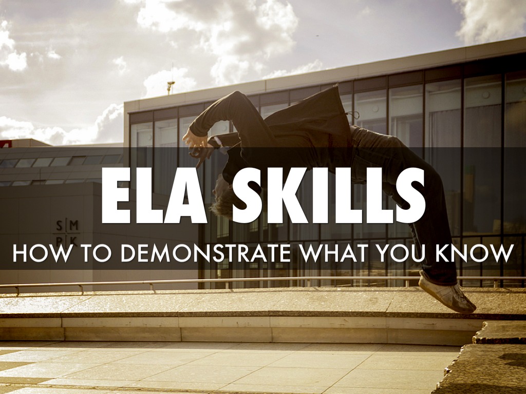 ELA Test Taking Skills