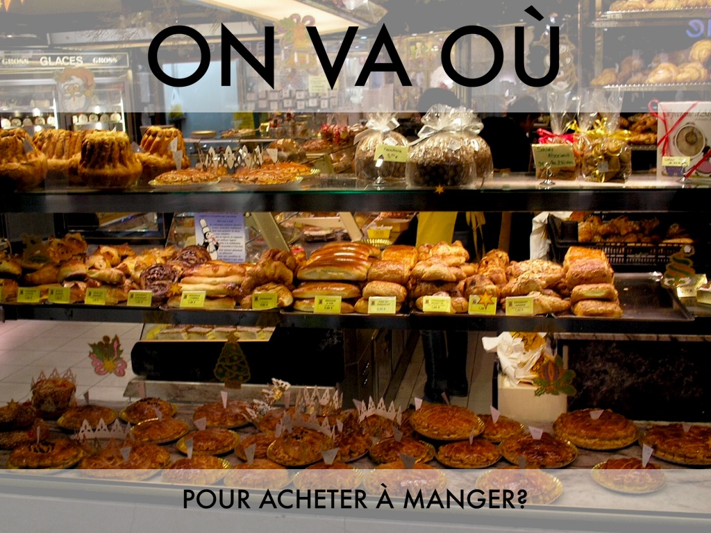 Achetons de la Nourriture!