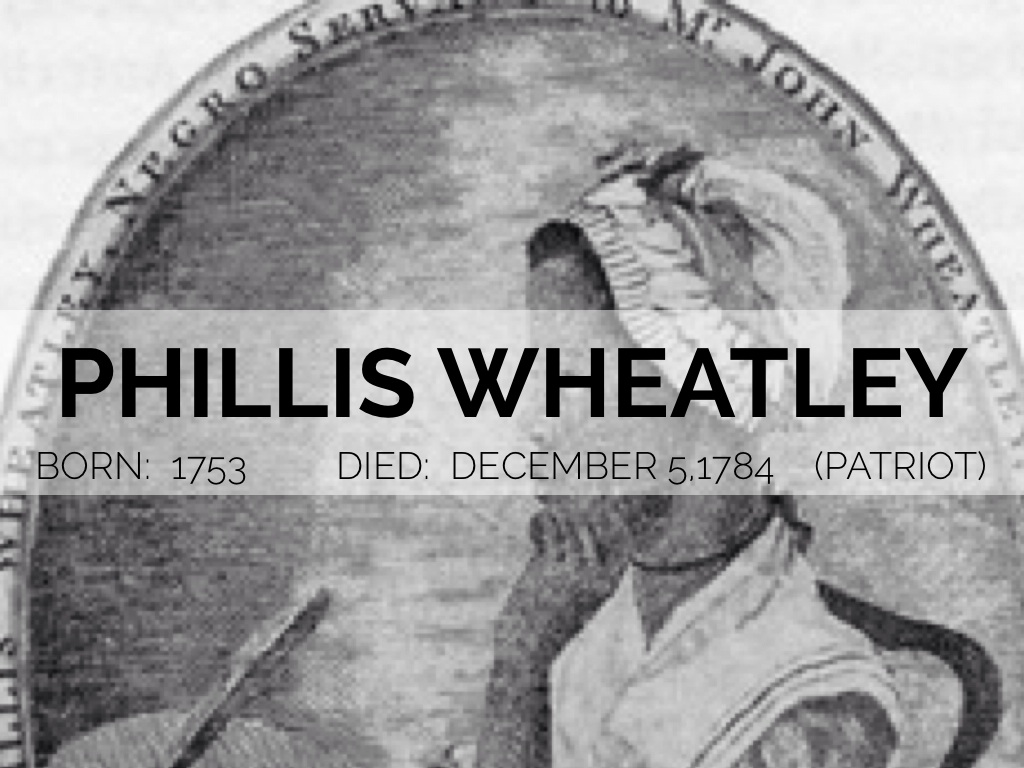 Phillis Wheatley