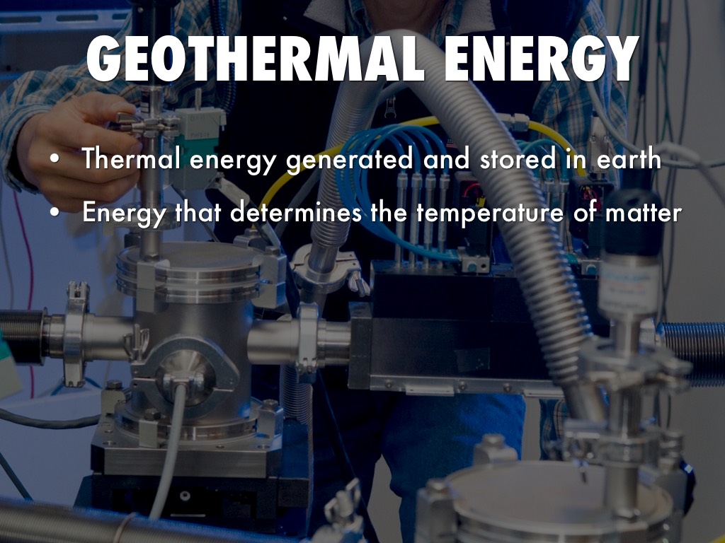 Geothermal Energy 