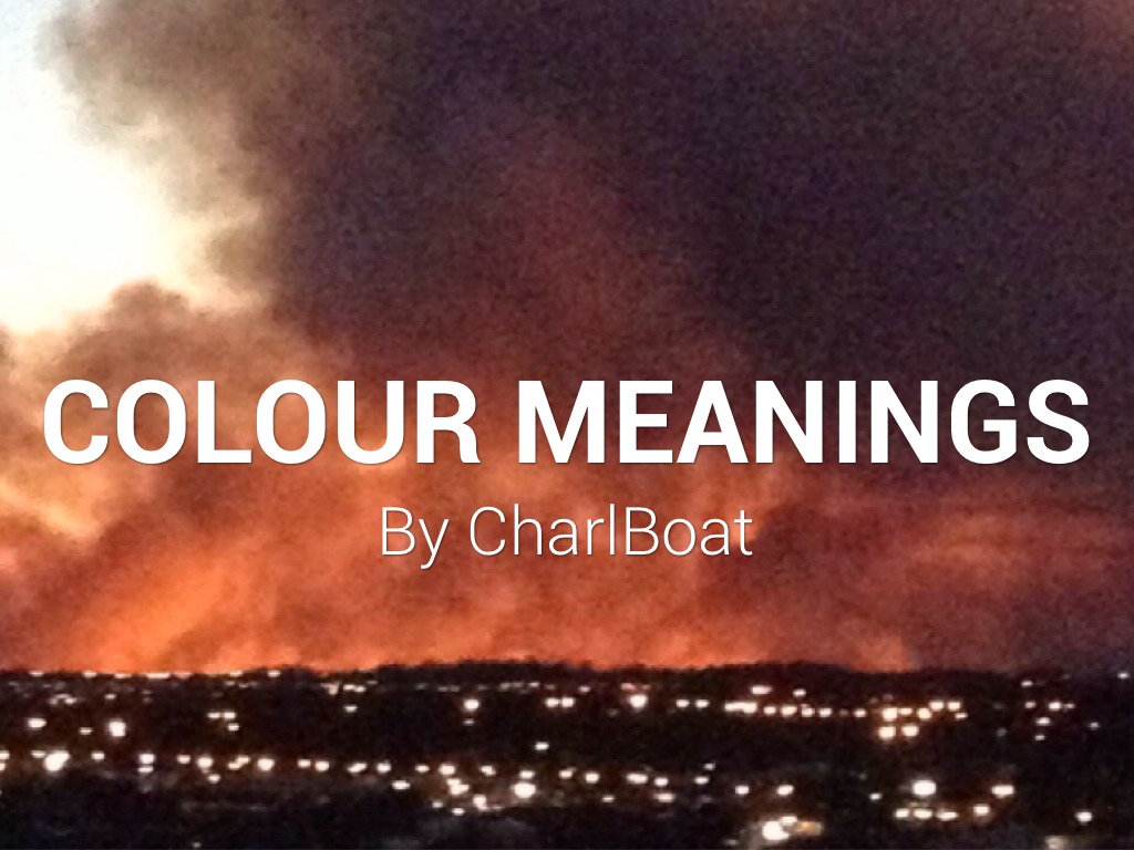 Colour Meanings