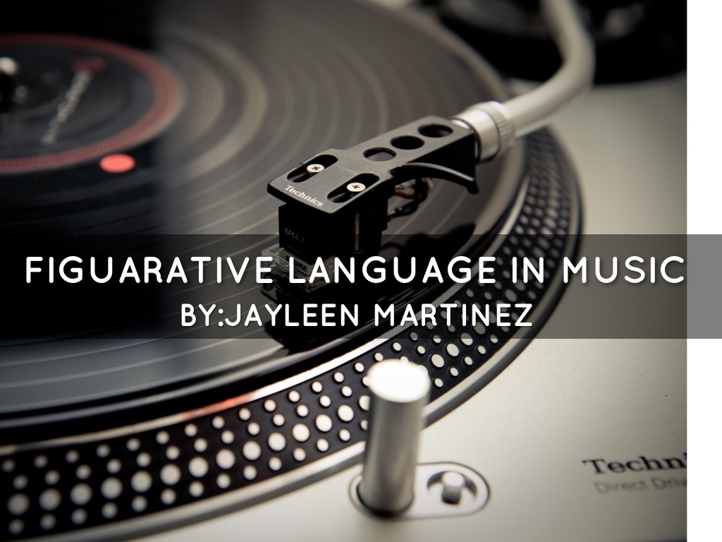 Figurative Language In Music Q