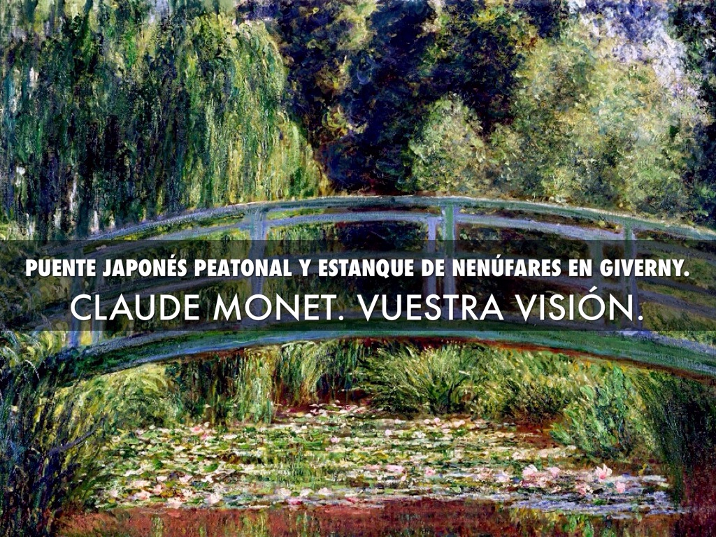 Puente Japonés Y Nenúfares. Monet