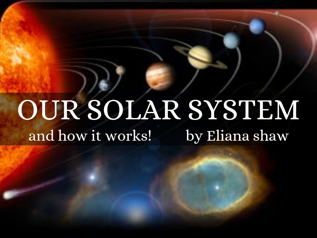 Our Solar System By Steckstudents5