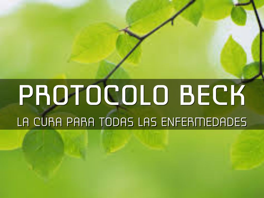 Protocolo Beck by comosersano