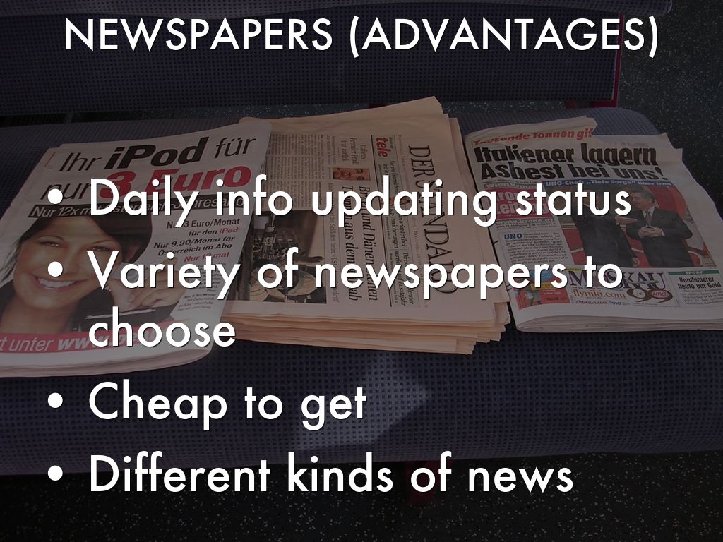 online news vs print newspaper essay