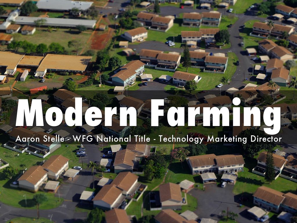Modern Farming