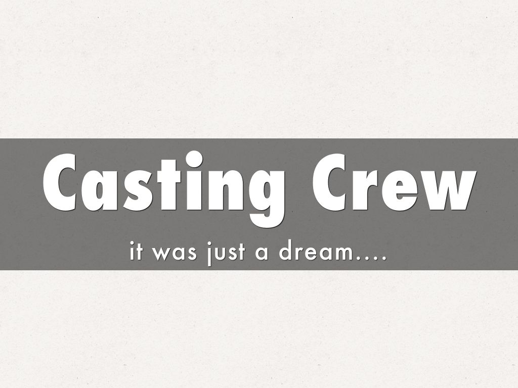 Casting Crew by shaa.n