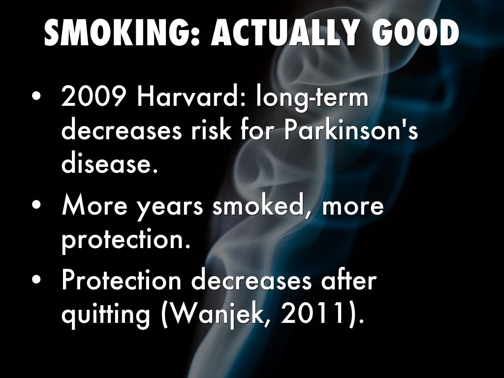 Smoking Can Be Good For You! by Andrea Busgith