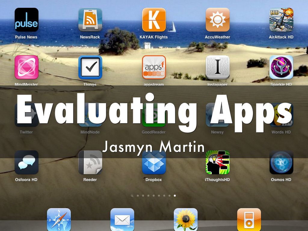 Evaluating Apps
