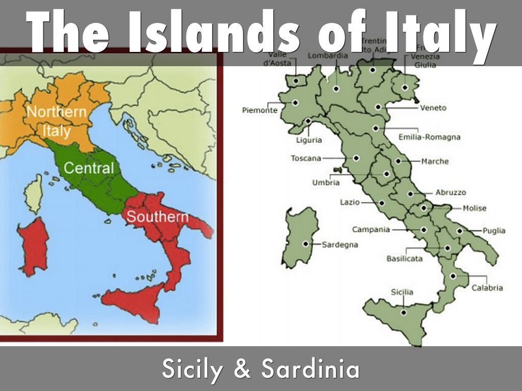 111 The Islands.; Sicily, Sardinia by Michael Scott