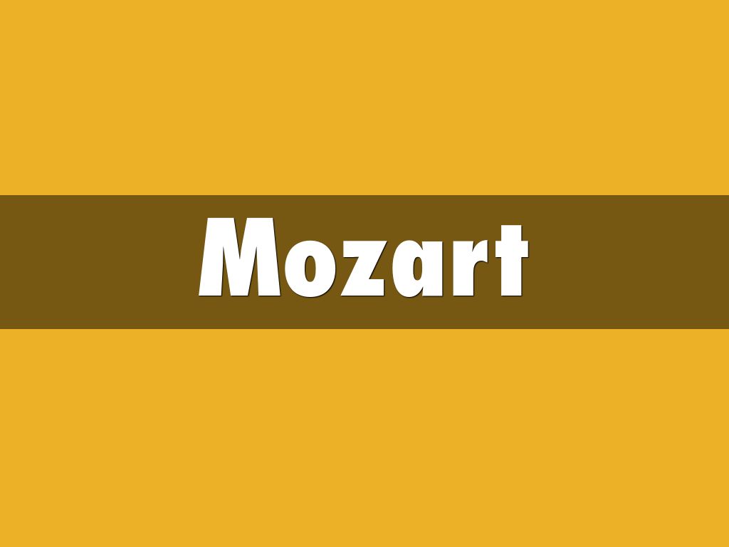 Mozart