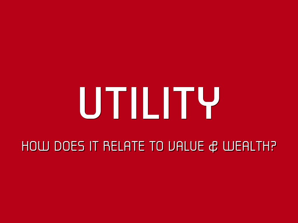 Utility