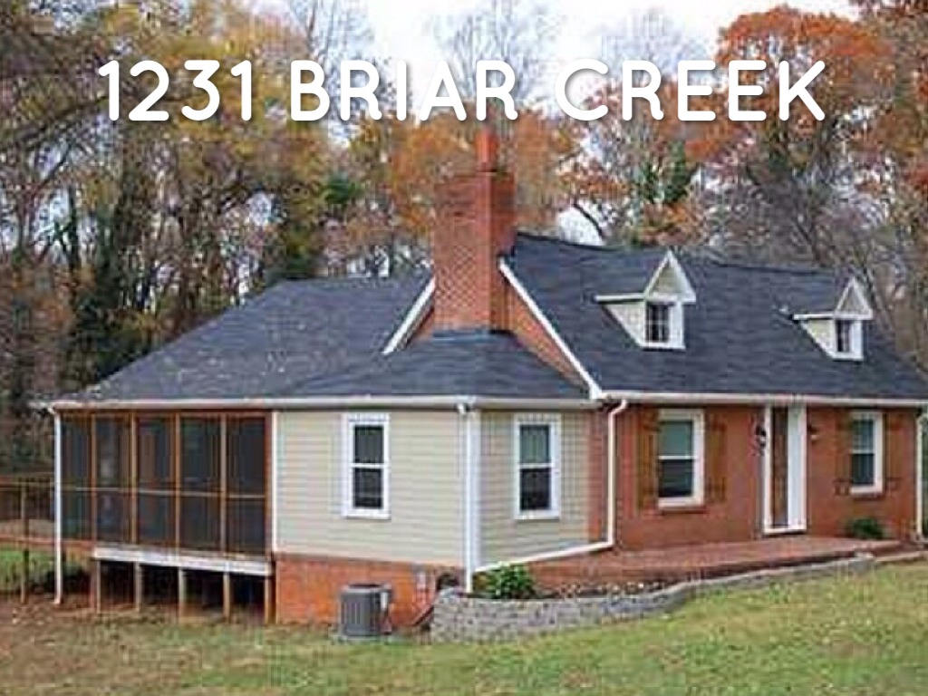 1231 Briar Creek Rehab