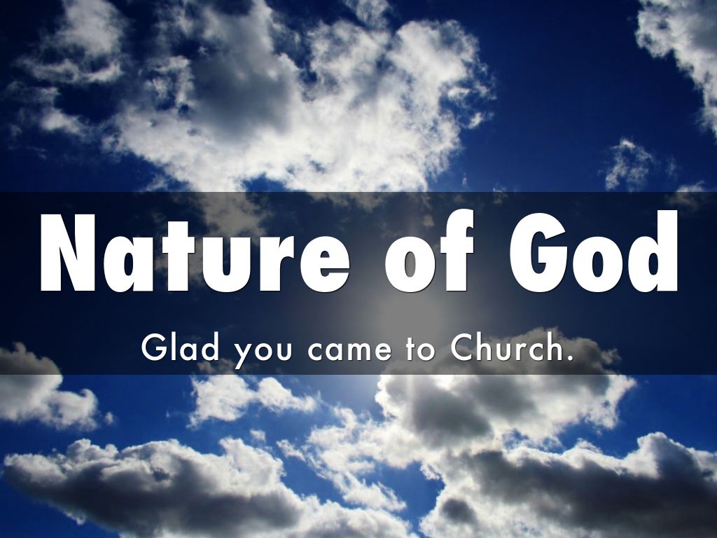 Nature of God