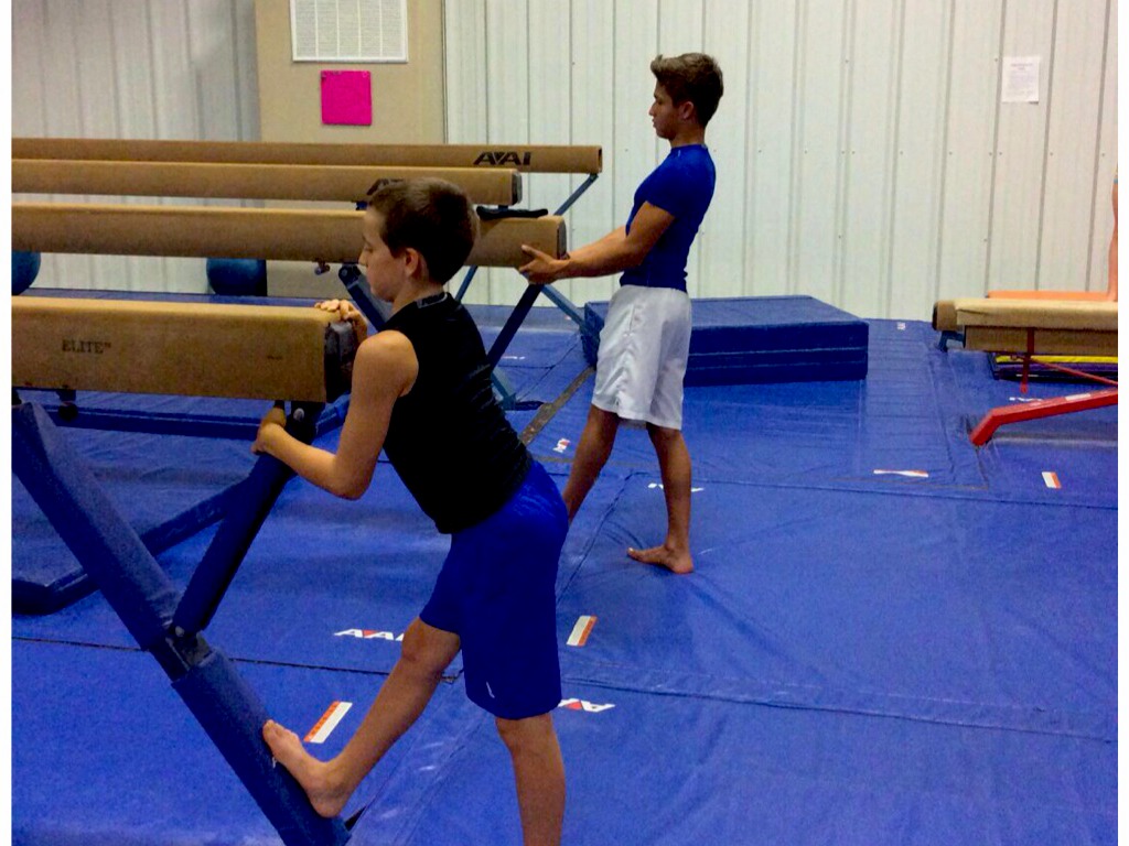 Knees & Heel Don't Let Growing Pains Stunt Gymnastics