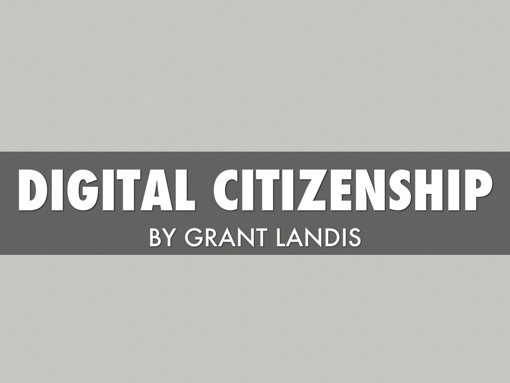 Digital Citizenship 