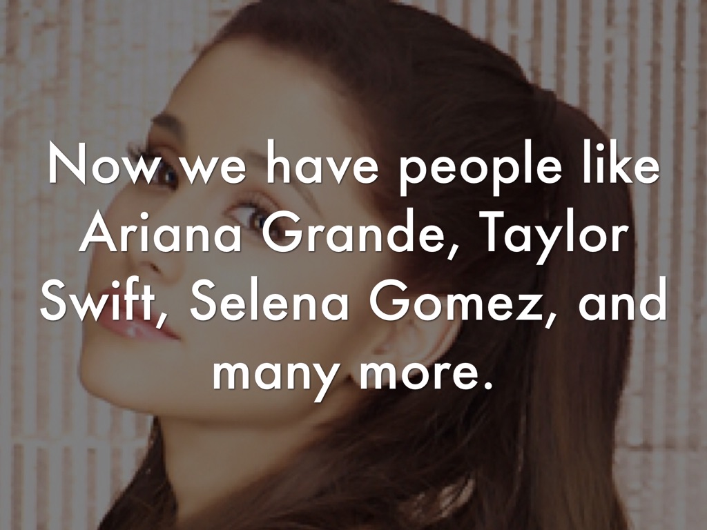 Evolution On Pop Music by Lexi Ornatowski