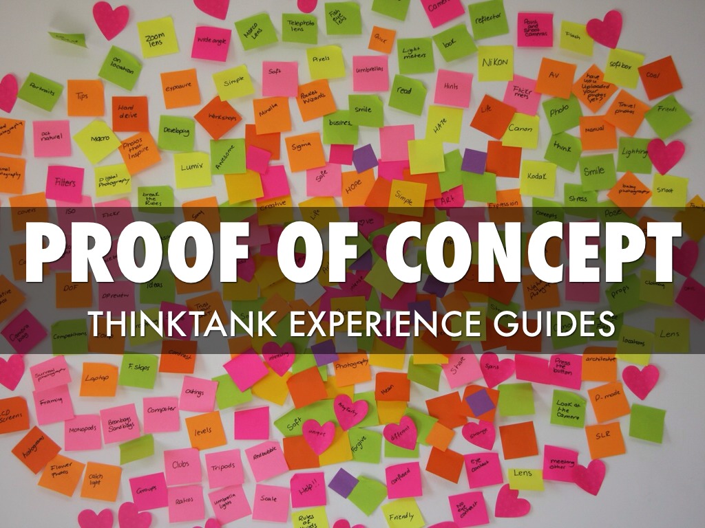 Experience Goals: The Plan