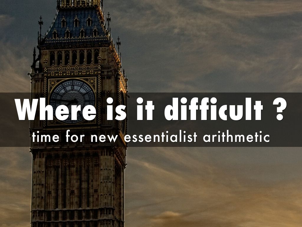 Where is it difficult ?