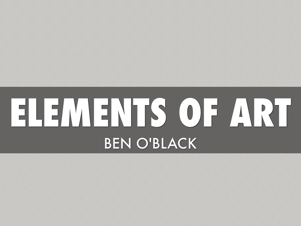 Elements Of Art