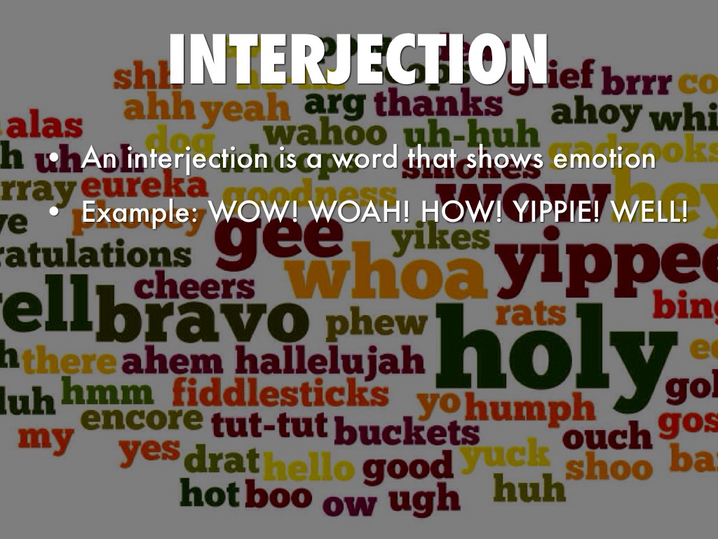 8 Parts Of Speech by cjallan