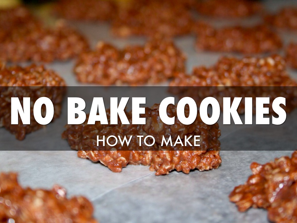 No Bake Cookies