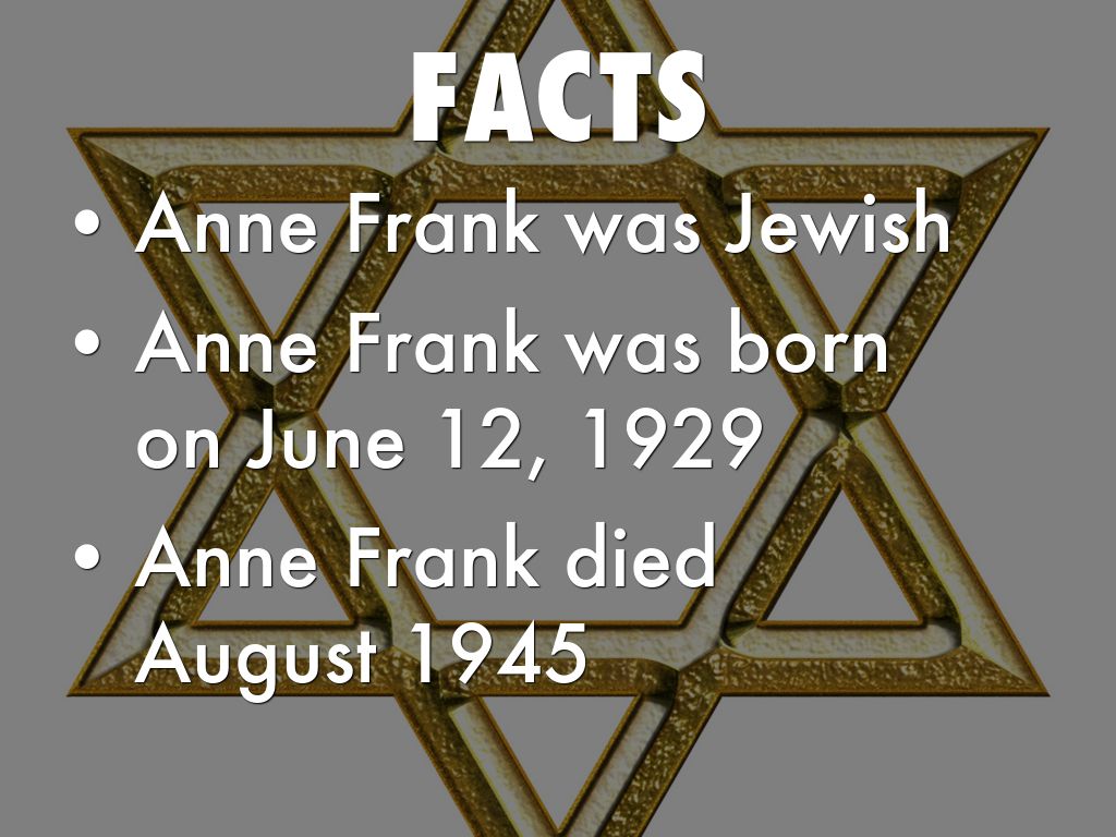 Anne Frank by Sarah Irvin