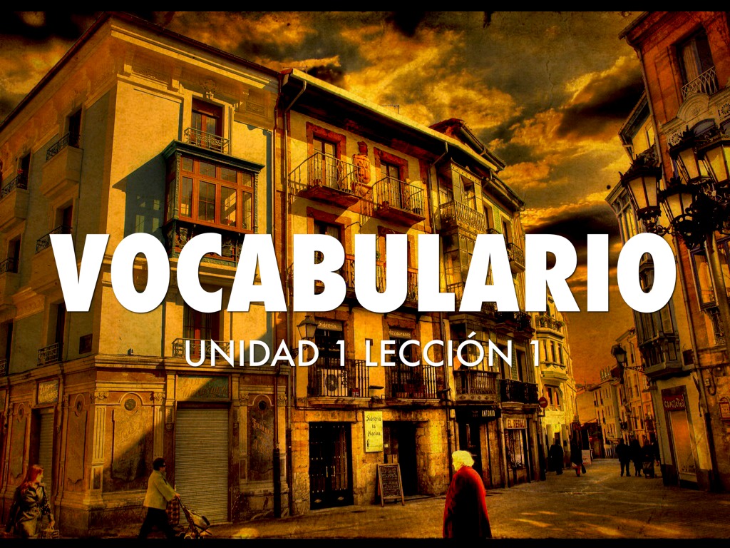 Spanish Vocab