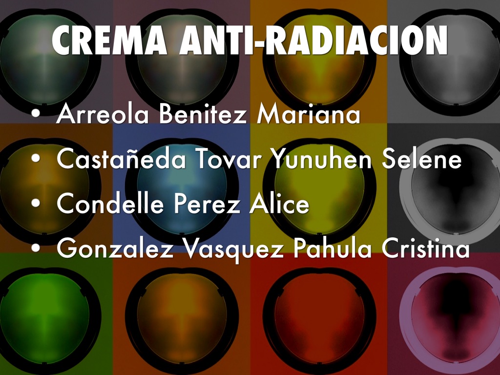 crema antiradiacion