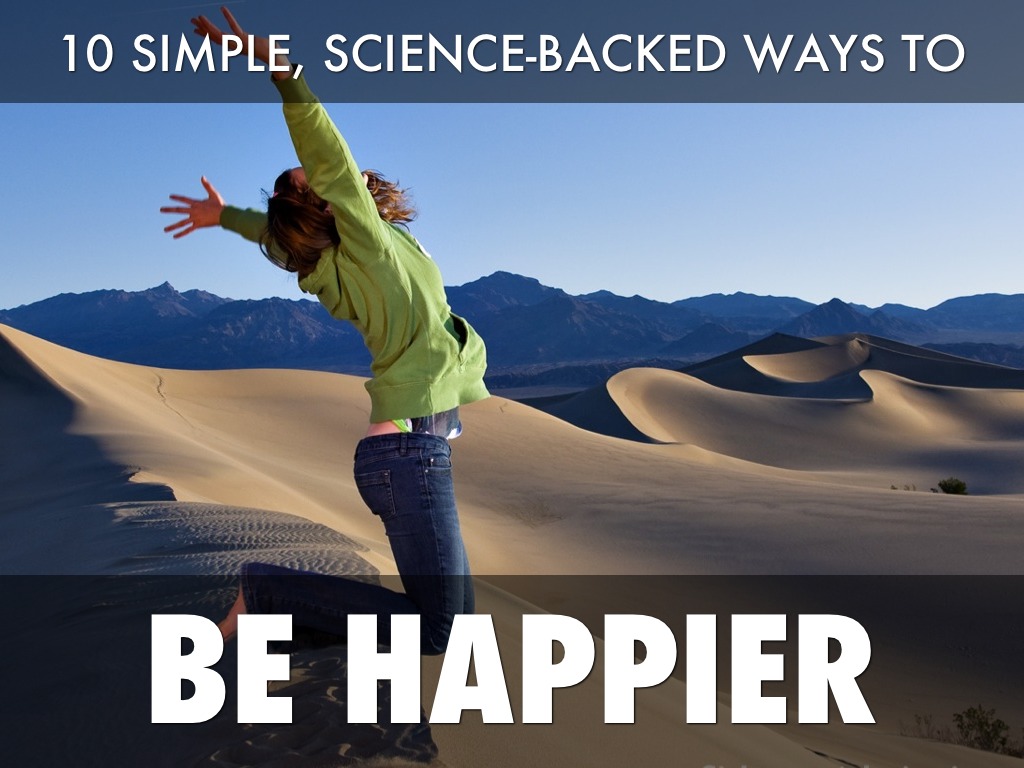 How To Be Happier